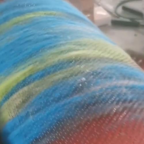 Wool Carding Machine, Manual Wool Felt Drum Carder with Hand Crank, Felt Combing Machine, Fast Color Mixing, Remove Fiber Impurities, for Handicraft Enthusiasts