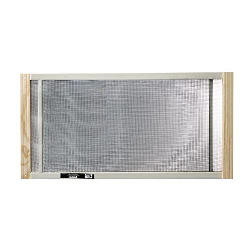 Frost King AWS1033SP WB Marvin Adjustable Window Screen, Natural - style: 10" High x Fits 19-33" Wide