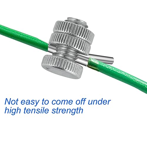 Split Bolt Joint Clamp Wire Connectors for Multiple Electric Fence 20 Pieces Line Tap Clamp
