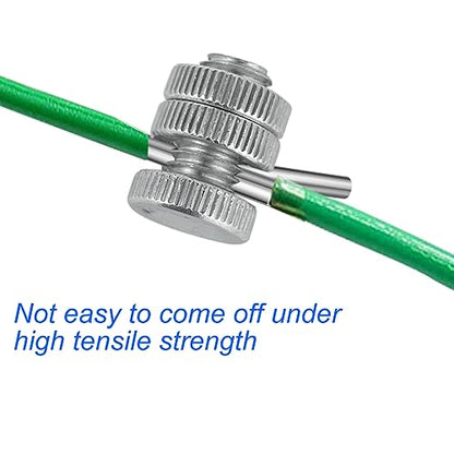 Split Bolt Joint Clamp Wire Connectors for Multiple Electric Fence 20 Pieces Line Tap Clamp