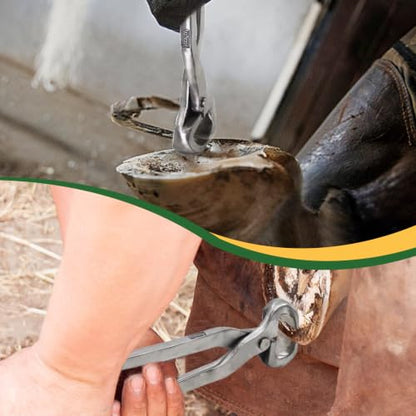 15 Inch Stainless Steel Horse Hoof Nipper Heavy-Duty Hoof Trimmer Cutter