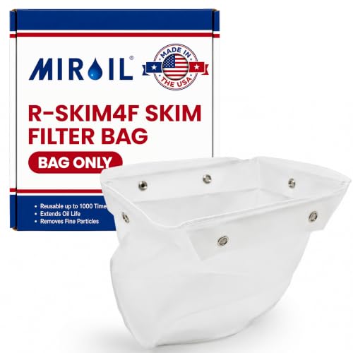 Skim Filter Bag for Deep Fryer – Reusable Fryer Oil Strainer for Skimming Cooking Grease, Commercial Fry Oil Filter for Food Trucks, Restaurants & Commercial Kitchens – MirOil R-SKIM4F - color: Filter Bag