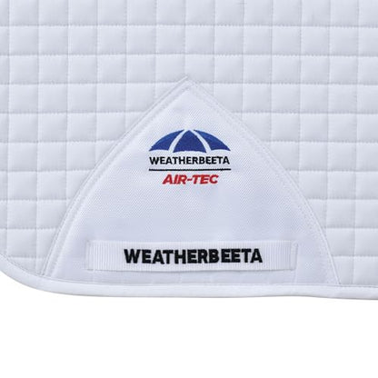 WeatherBeeta Prime Air-Tec Dressage Saddle Pad - color: White, size: Large