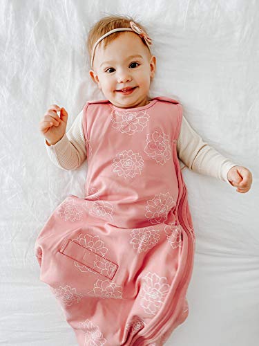Woolino 4 Season Ultimate Baby Sleep Sack, Merino Wool Baby Sleeping Bag, Organic Cotton Outer, Adjustable 2-24 Months Size Fits Infants & Toddlers - Succulent - color: Succulent