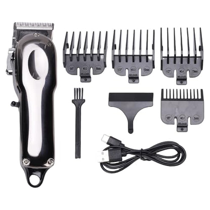 Cordless Horse Clipper, Low Noise Livestock Grooming Kit with Alloy Body for Horses Cows Cats Dogs