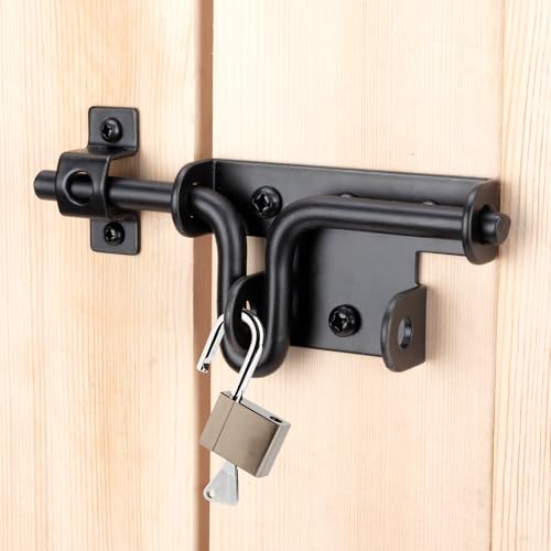Slide Bolt Gate Latch, 2 Pack Heavy Duty Slide Latches - size: 2 Pack