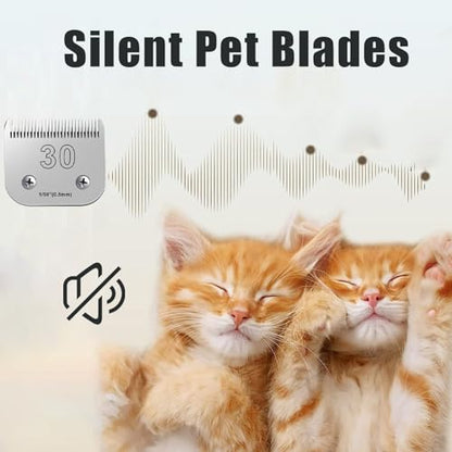 2PCS 30 Blades Dog Grooming Blades Compatible with Andis Dog Clippers - size: 30-2PCS