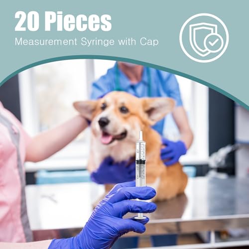 TrelaCo 20 Pack 10ml Oral Syringes with Cap Plastic No Needle, Clear | Measuring Dispensing for Liquid Medication, Individually Sealed, Pet Feeding Lab Sample, Clear Graduated Markings,Halloween - size: Clear