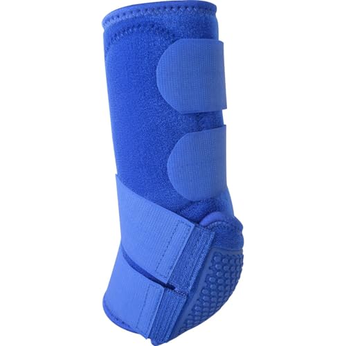 Classic Equine Flexion by Legacy2 Support Boots, Front (Blue, Small) - color: Blue, size: Small