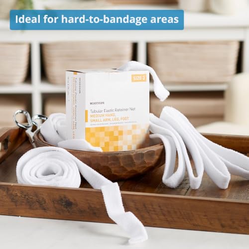 McKesson Tubular Elastic Retainer Net Dressing, Small, 10 in x 25 yd, 1 ct - size: Size 3 1 Count