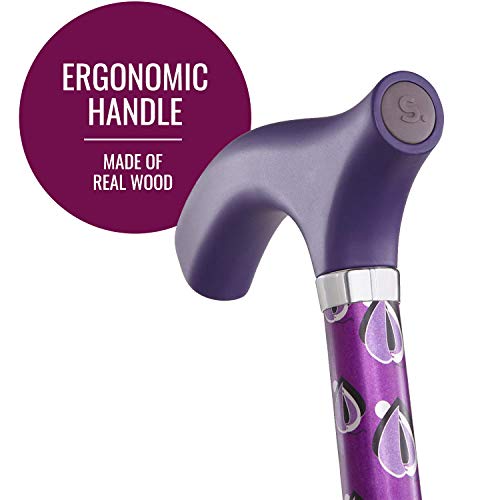 Switch Sticks Folding Walking Cane For Women & Men - color: Viking