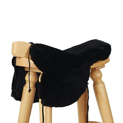 Golden Mall Genuine Merino Sheepskin Full Western Saddle Seat Save