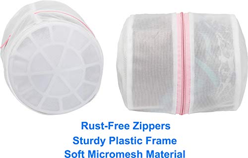 Simple Houseware Premium Bra Lingerie Wash Bags - 3 Pack - style: 3 Bra Bags
