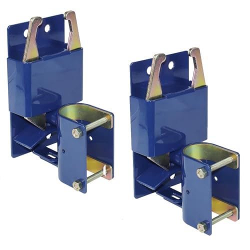 Two Way Lockable Gate Latch, Blue. Perfect for Farms, Pastures, and Ranches. Part Number S16100100 (Big Blue 2PACK) - size: BIG BLUE 2PACK