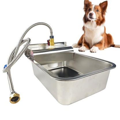 Small Automatic Dog Water Dispenser 9L,Self Filling,Anti Tip