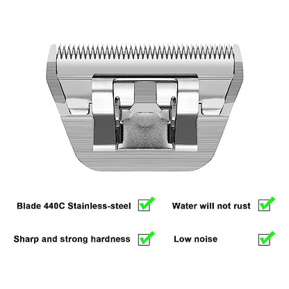 30W blades dog grooming Compatible with Andis,Oster A5,Wahl km10 Clippers - color: 30W 2PCS