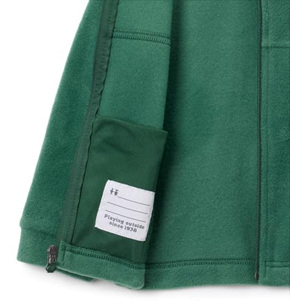 Columbia Youth Steens Mountain II Fleece Jacket - color: Rain Forest, size: 3-6 Months