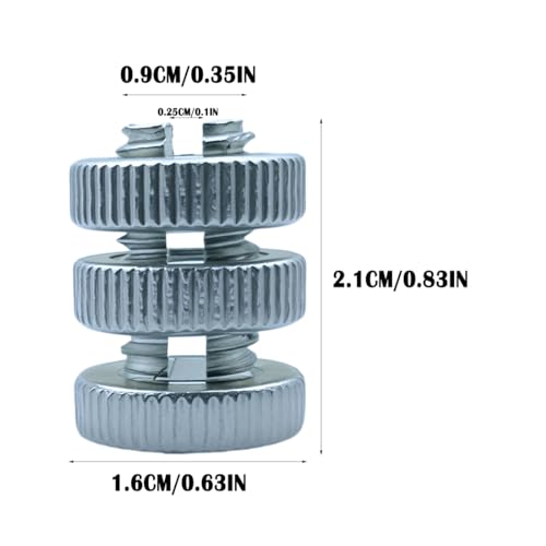 50Pcs Fence Wire Clamps,Split Bolt Joint Clamp Wire Connectors for Multiple Electric Fence Line Tap Clamp (50, Aluminum alloy)