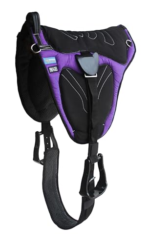 CHALLENGER Western Trail Neoprene Padded Bareback Saddle Pad Cinch 39203 - color: Purple