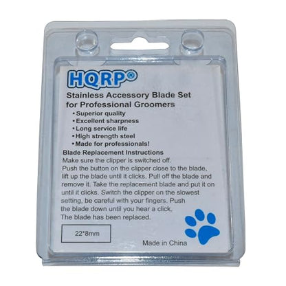 HQRP Animal Clipper Blade Compatible with Oster Size-4F CryogenX Professional Pet Grooming - size: Size-4F