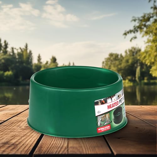 Farm Innovators Heated Pet Water Bowl, 60W, 1.5 Gallon - size: 6 Qt
