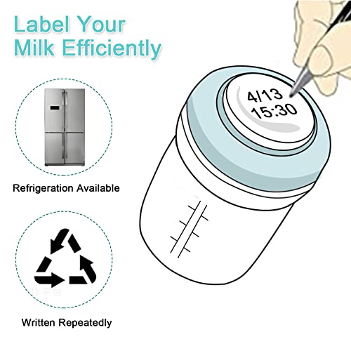 COMI Wide Neck Glass Breastmilk Collection n Storage Bottle, 6oz with Screw Ring Sealing Disk; Re-markable Sealing Disc. BPA Free, Fits Breast Pumps & Nipples (2 Pack Gray Lids) - style: 180ml 2GRAY