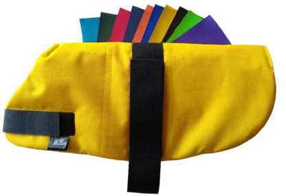 Insulated Coats for Newborn Goats 14" - Yellow