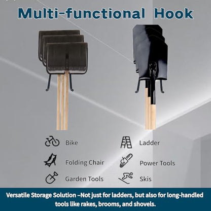 2Pack Wall Mount Hook Tool,Accessory compatible with Suncast Sheds