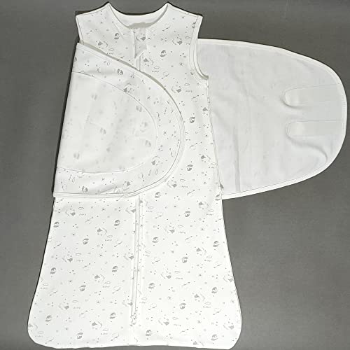 Swaddle Sack for Baby Sheep Pattern 3-Ways Adjustable Swaddling Sleeping Bag Cotton Wearable Blanket for Newborn Boys and Girls, 4 Season, 3-9 Months (Sheep) - color: Sheep