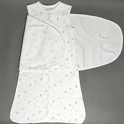 Swaddle Sack for Baby Sheep Pattern 3-Ways Adjustable Swaddling Sleeping Bag Cotton Wearable Blanket for Newborn Boys and Girls, 4 Season, 3-9 Months (Sheep) - color: Sheep