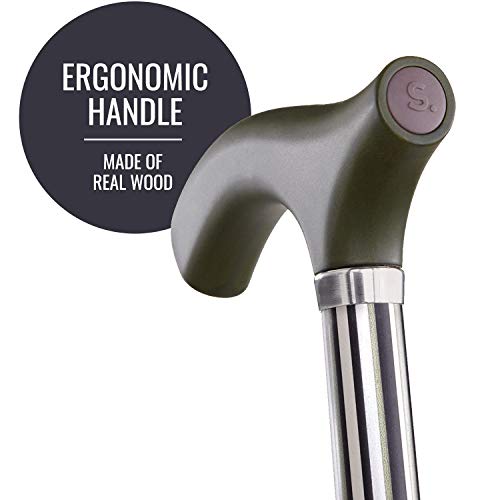 Switch Sticks Folding Walking Cane For Women & Men - color: Huntington