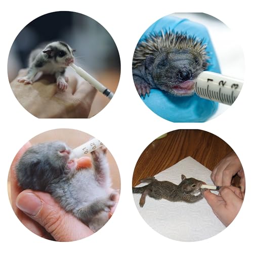Wonder Nipple - Nursing Nipple for Baby Animals - Handfeeding Baby Squirrels, Sugar Gliders, Hedgehogs, Guinea Pigs, Racoons, Prairie Dogs, Opossums, and More! (Long)