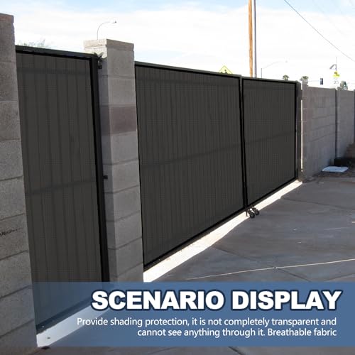 112 x 44 Inches Horses Stall Guard with Grommets and Ties Stall Panel Screen Heavy Duty Mesh Shade Net Cover Privacy Screen for Horse Stall Porch Deck Patio Backyard Outdoor Blockage - size: 112 x 44 Inches