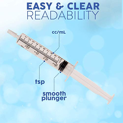 Care Touch Disposable Syringes Without Needle, Oral Dispenser, 10ml 100 Count - size: 10 ml