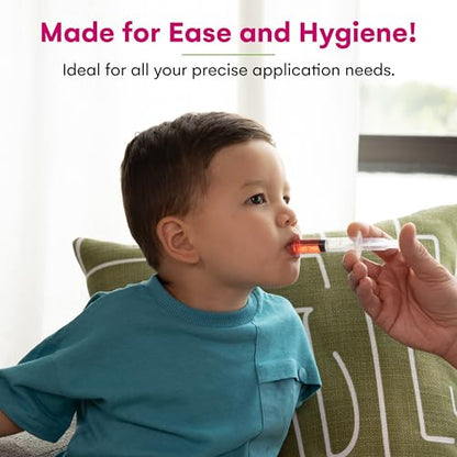 Care Touch Disposable Syringes Without Needle, Luer Slip, 5ml 100 Count - size: 5 ml