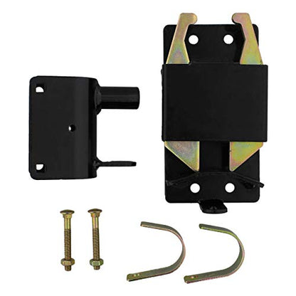 Rural365 Farm Gate Latch 2 Way Gate Latch - Black Two Way Gate Latch Livestock Cattle Gate for Horse Corrals, Ranches