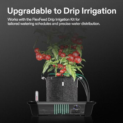 VIVOSUN 4-Pack FlexFeed Self-Watering Pots, Auto Irrigation Fabric Pot Base - size: 4-Pack Pots