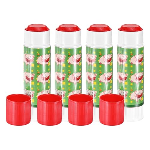 M METERXITY 4-Pack Livestock Marker, 11.4 Cm/4.5 Inches Length Medium Animal Crayons for Pig Cattle Cow Sheep Supplies, Farming Livestock Marking Accessory [Red] - color: Red
