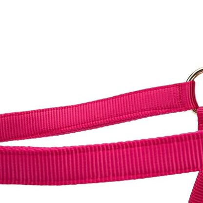 Shires ARMA Adjustable Nylon Halter - color: Raspberry, size: Cob