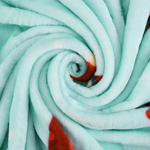 Catalonia Wearable Blanket with Sleeves for Women & Men, Fleece Wrap Throw - color: Christmas Elf Green