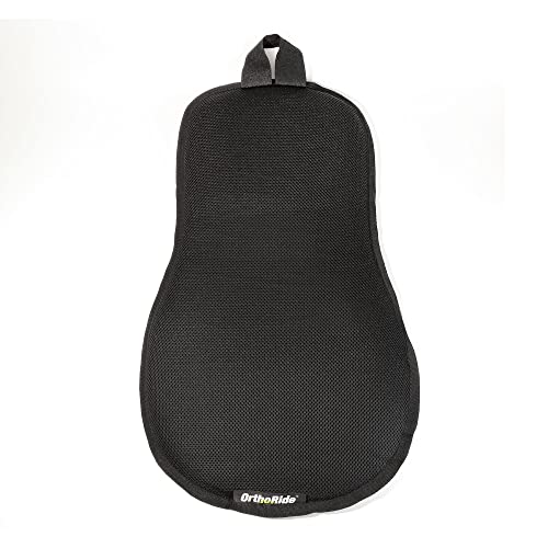 Southwestern Equine ComfortRider Western Saddle Seat Cushion - Adds Cushioned Comfort to Hard Saddles, Breathable 3D Air Mesh, OrthoRide Stabilizer Core, Spot Grip Bottom, Fits 15-17 in Seats