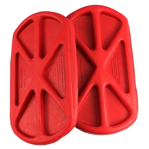 Grewal Equestrian Velvet Touch Groomer Set (Red) - color: Red