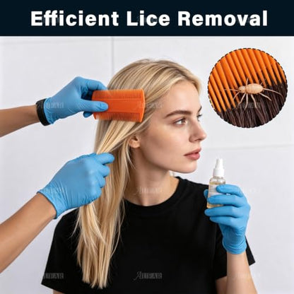 AUEAR, 12 Pack Plastic Pet Comb Flea Lice Dog Cat Double Sided Fine Tooth Hair Grooming 4 Colors - color: 4 Colors