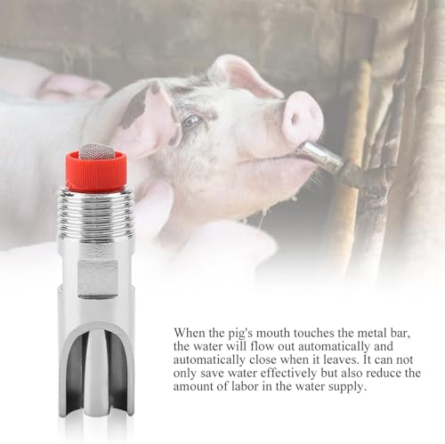 Sippy Cup Stainless Steel Nipple Water Dispenser, Leak Proof Design, 5 Pack