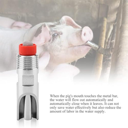Sippy Cup Stainless Steel Nipple Water Dispenser, Leak Proof Design, 5 Pack
