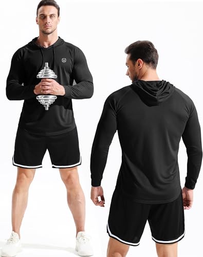 NELEUS Men's Soft T-Shirt - color: 5147 Black/Black/Black,3 Pack, size: Small