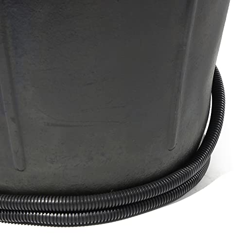 Farm Innovators FB-15R 4.5 Gallon Rubber 90 Watt Heated Bucket w/Built in Thermostat to Resist Cold (3 Pack) - color: 4.5 Gallon, size: 3 Pack