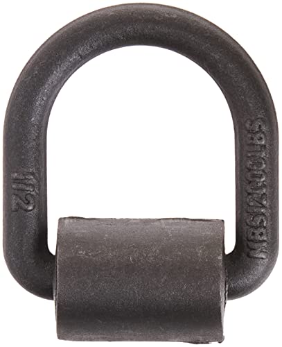 Keeper 89317 1/2" Weld-On Surface Mount D-Ring Anchor - size: 1 Count (Pack of 1)