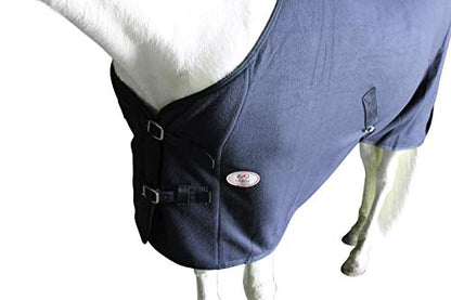 Derby Originals Classic Fleece Cooler All Season Sheet & Blanket Liner - color: Navy, size: 75"