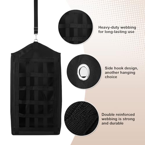 EUBUY 3 Pcs Hay Feeder for Goats and Horses, Slow Feed Design, Hay Nets